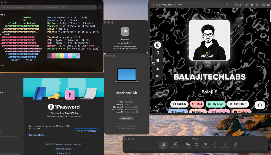 macOS desktop setup preview